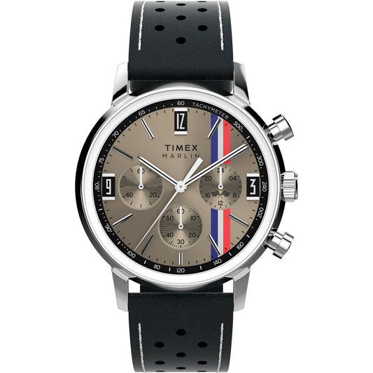 Timex Marlin de hombre correa de cuero – TW2W98900