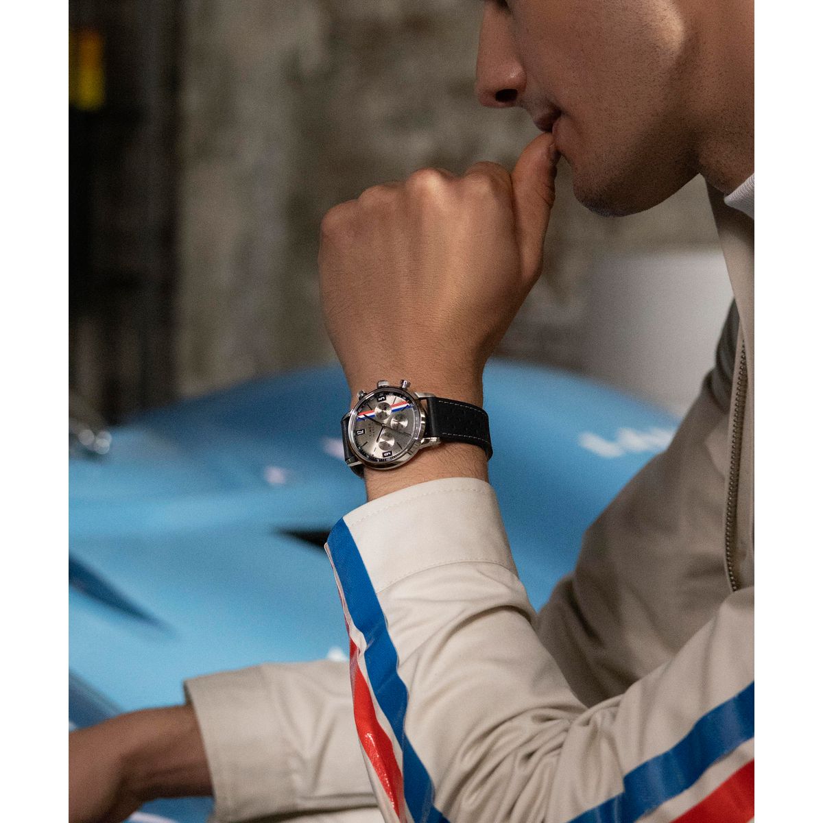 Timex Marlin de hombre correa de cuero – TW2W98900