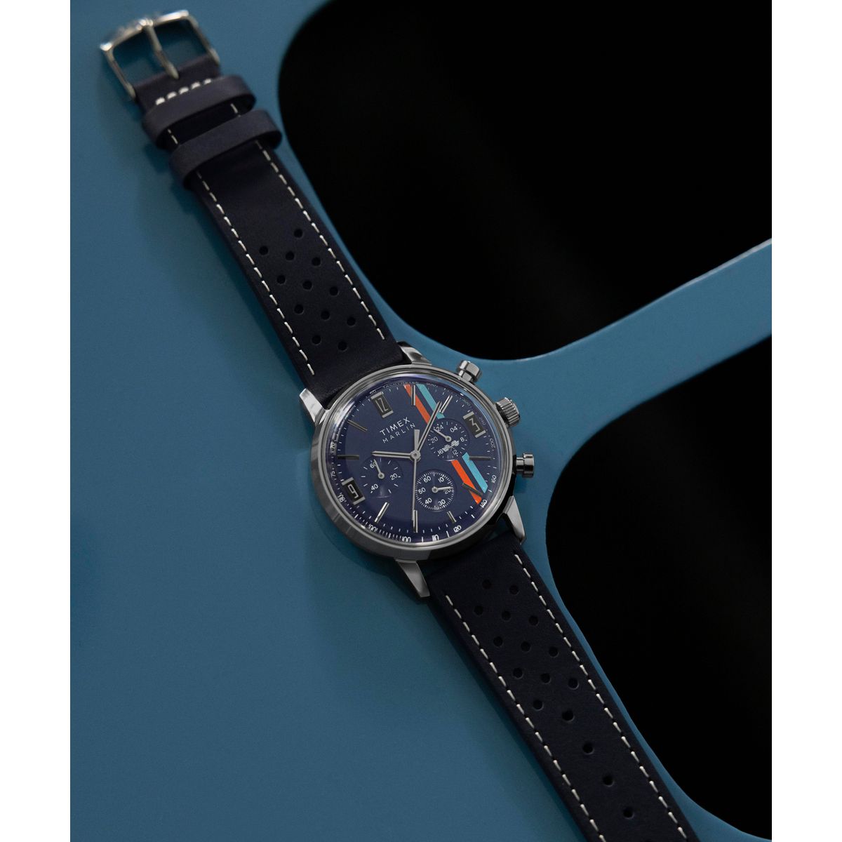 Timex Marlin de hombre correa de cuero – TW2W99000