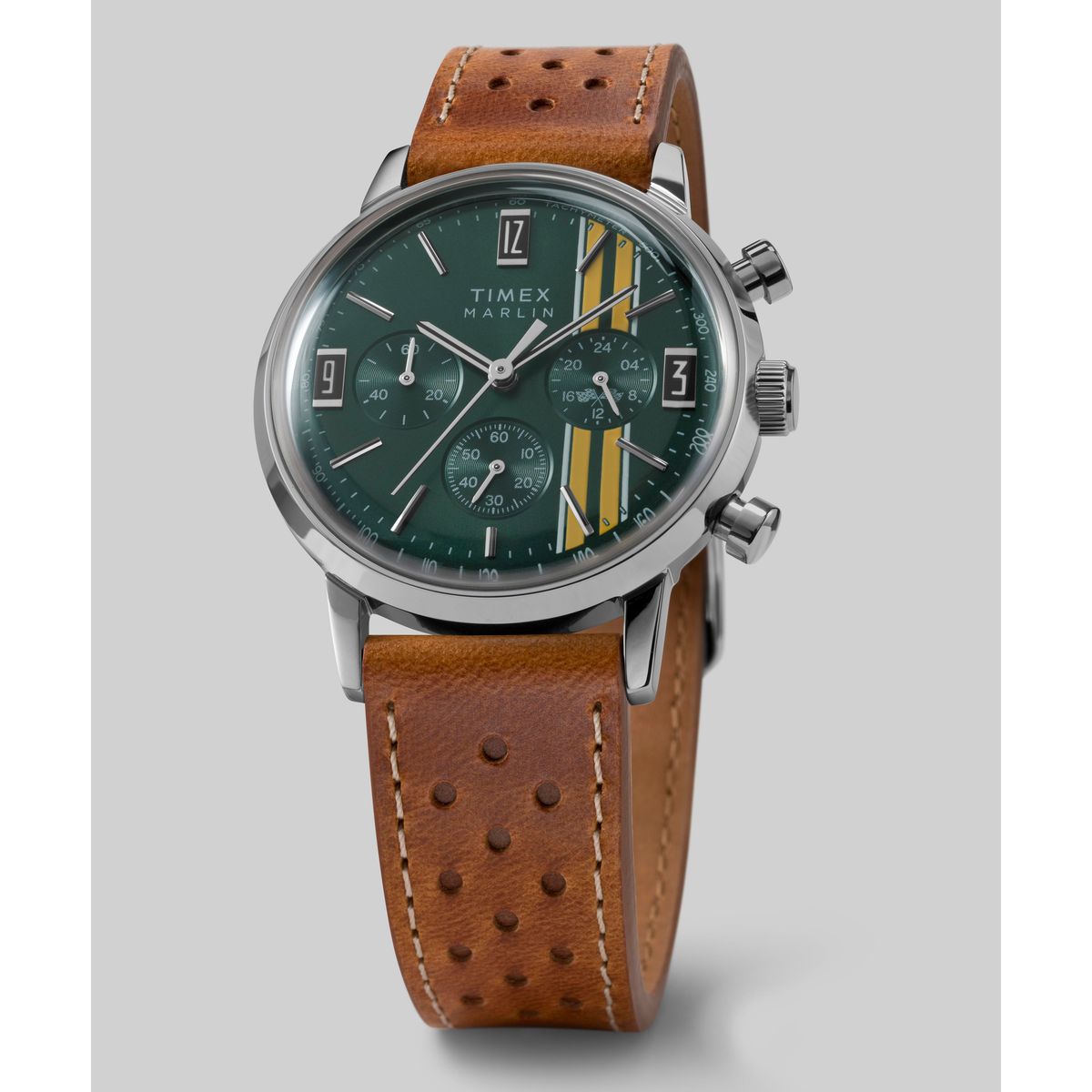 Timex Marlin de hombre correa de piel – TW2W99100