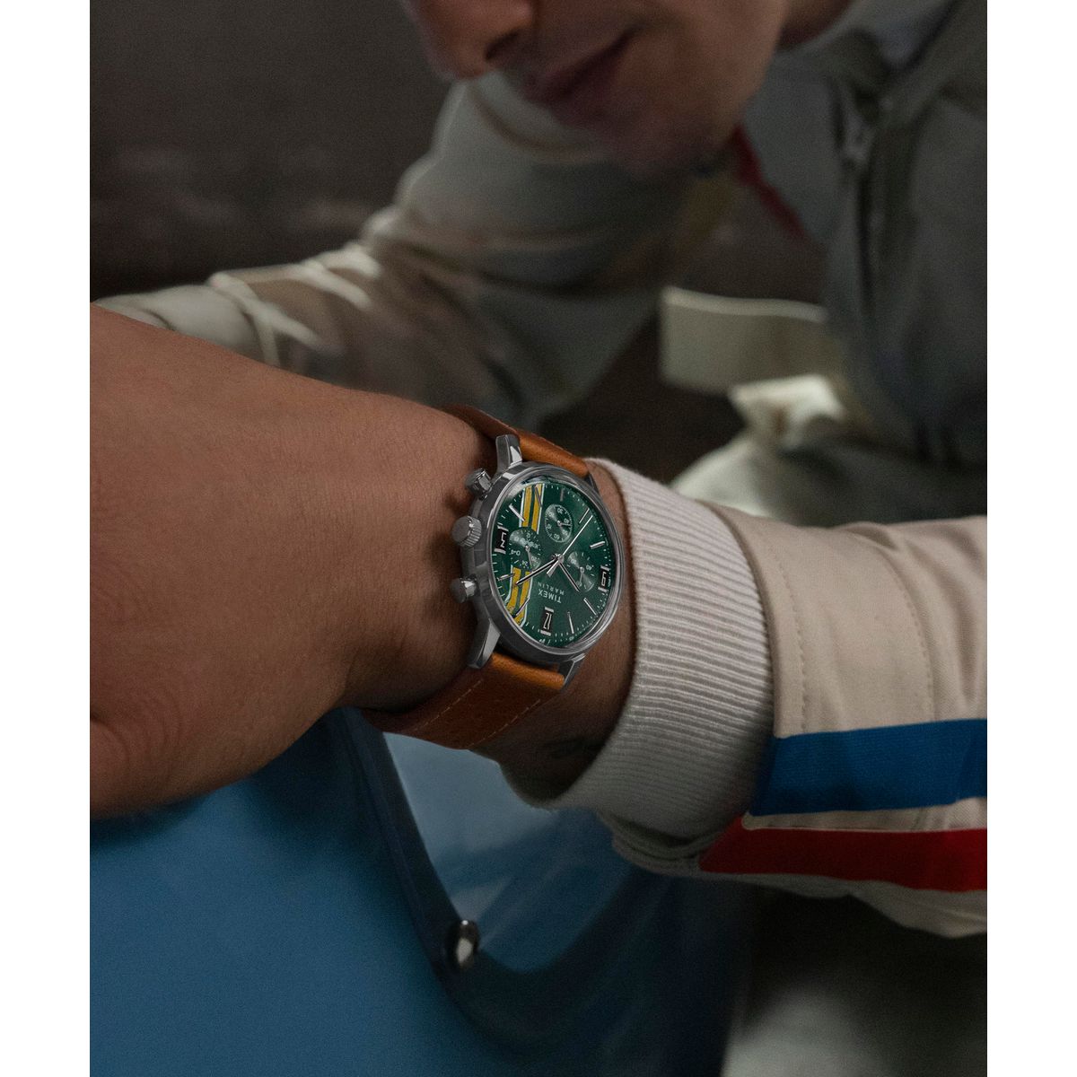 Timex Marlin de hombre correa de piel – TW2W99100