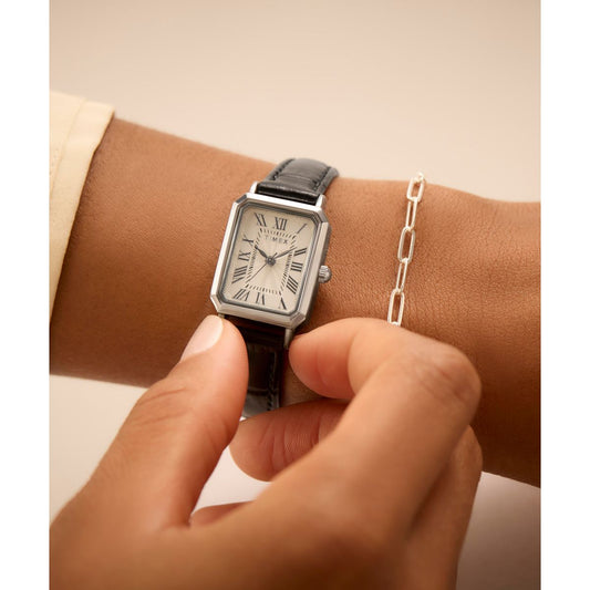 Timex Dress de dama correa de piel – TW2Y00800