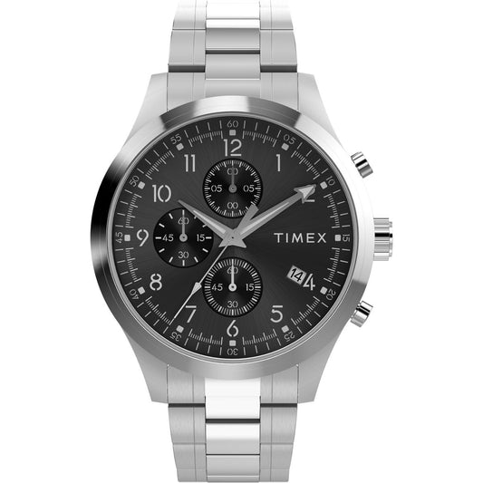 Timex Weston Dress de caballero banda de metal 43 mm – TW2Y01400
