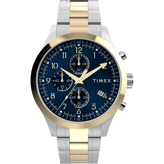 Timex Weston Dress de hombre pulsera de metal 43 mm – TW2Y01500