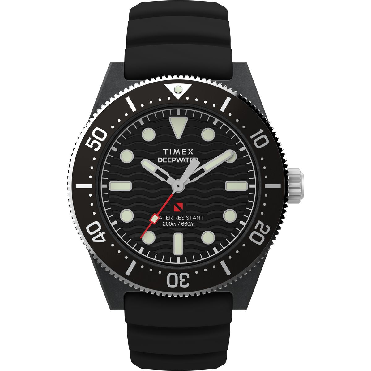 Timex Deepwater de hombre correa de caucho – TW2Y02200