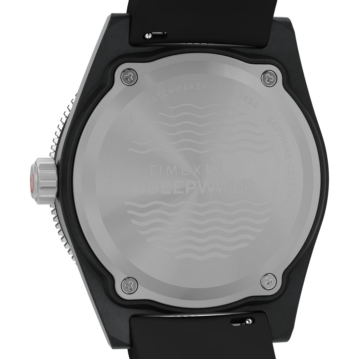 Timex Deepwater de hombre correa de caucho – TW2Y02200