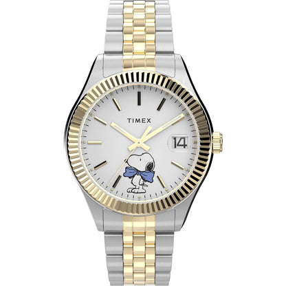 Timex Peanuts de hombre correa de metal snoopy – TW2Y11100
