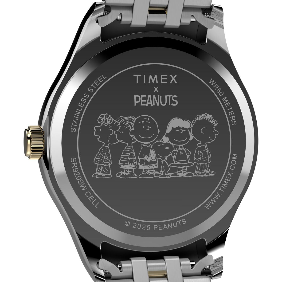Timex Peanuts de hombre correa de metal snoopy – TW2Y11100