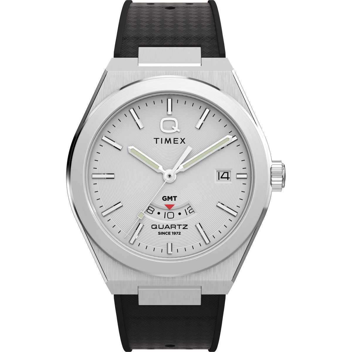 Timex Q Continental GMT de hombre correa de resina – TW2Y12200
