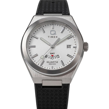 Timex Q Continental GMT de hombre correa de resina – TW2Y12200