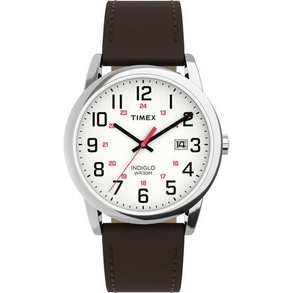 Timex Easy Reader de hombre correa de cuero – TW2Y12600