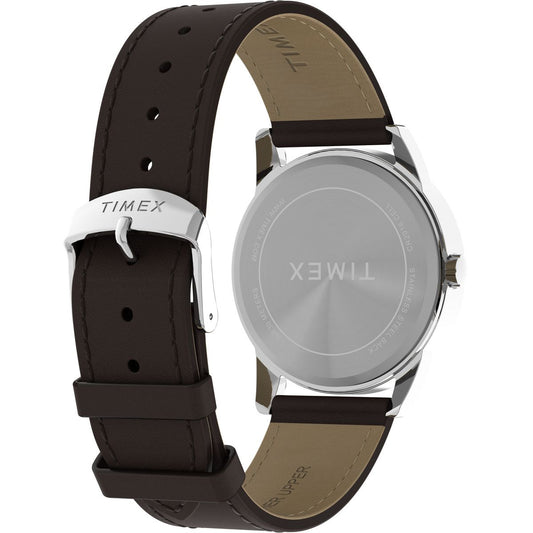 Timex Easy Reader de hombre correa de cuero – TW2Y12600