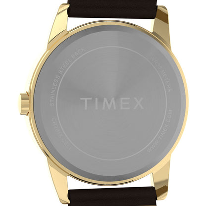 Timex Easy Reader de hombre correa de cuero – TW2Y12700