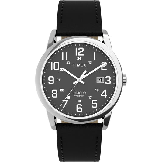 Timex Easy Reader de hombre correa de cuero – TW2Y12800