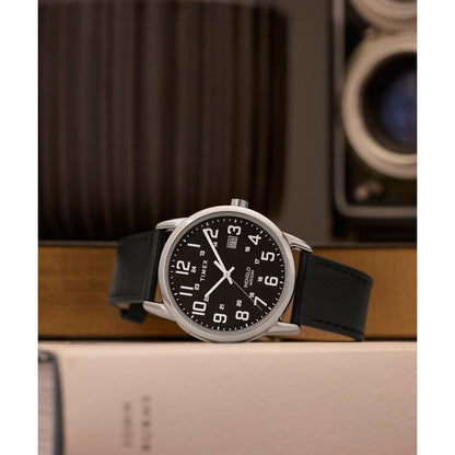Timex Easy Reader de hombre correa de cuero – TW2Y12800