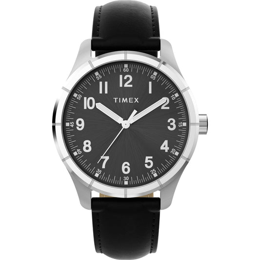 Timex Main Street de hombre correa de cuero – TW2Y16100