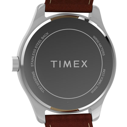 Timex Main Street de hombre correa de cuero – TW2Y16200