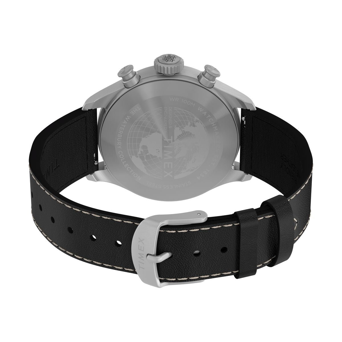 Timex Waterbury Ace de hombre correa de piel – TW2Y19000