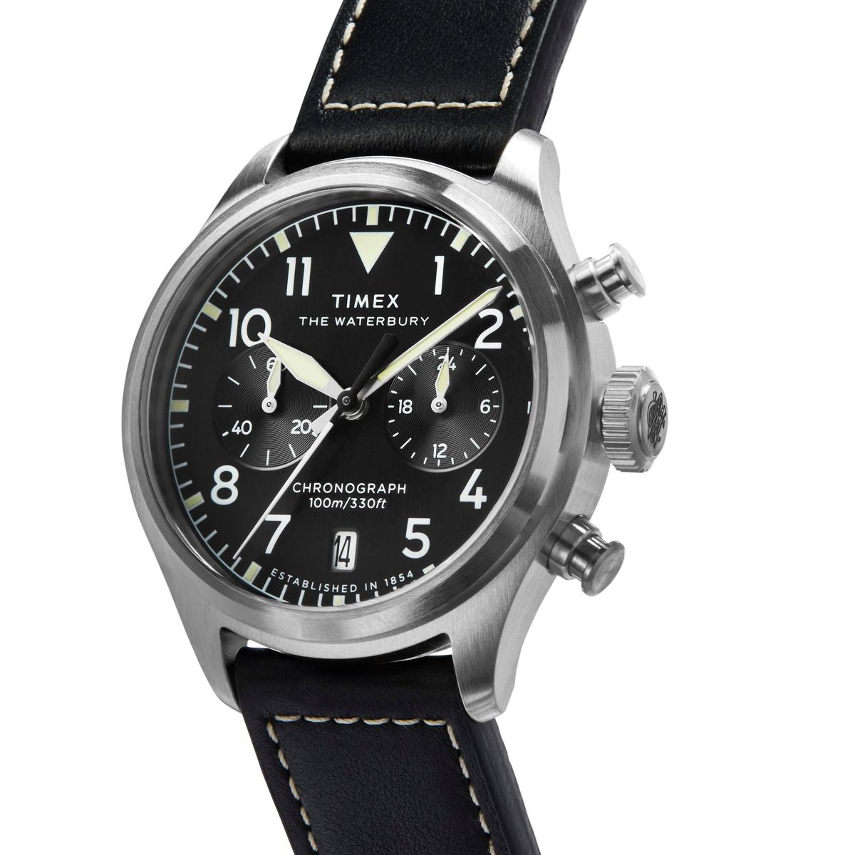 Timex Waterbury Ace de hombre correa de piel