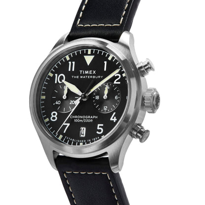 Timex Waterbury Ace de hombre correa de piel
