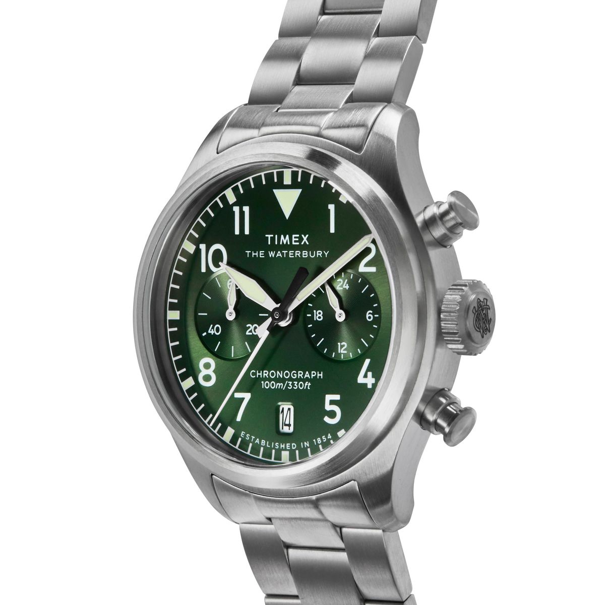 Timex Waterbury Ace de hombre correa de metal – TW2Y19100