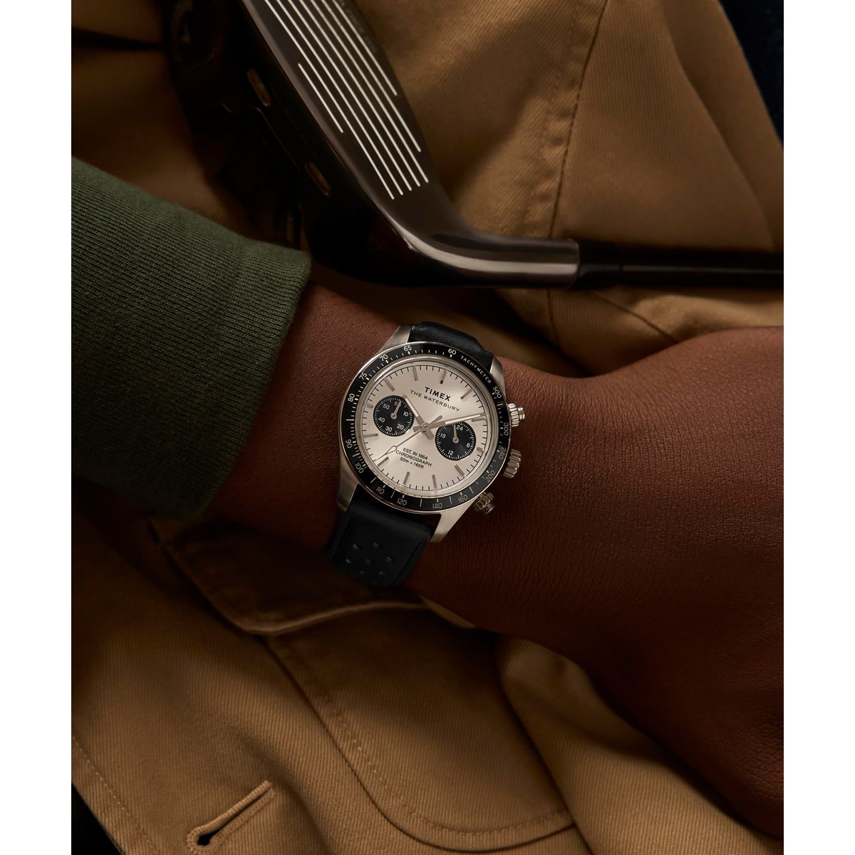 Timex Waterbury de hombre correa de cuero – TW2Y19300