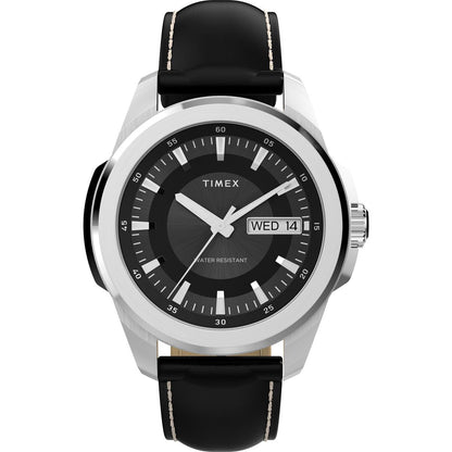 Timex Essex de hombre correa de cuero – TW2Y20600