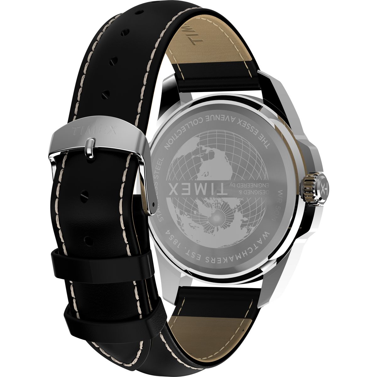 Timex Essex de hombre correa de cuero – TW2Y20600