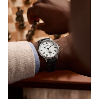 Timex Waterbury Metropolitan de hombre correa de cuero – TW2Y23100