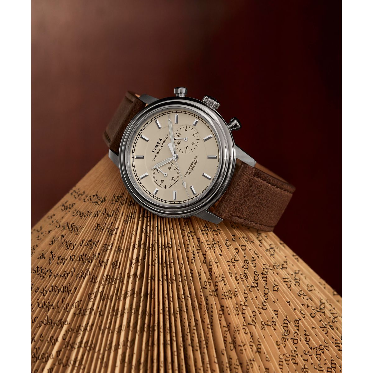 Timex Waterbury de hombre correa de piel – TW2Y23500