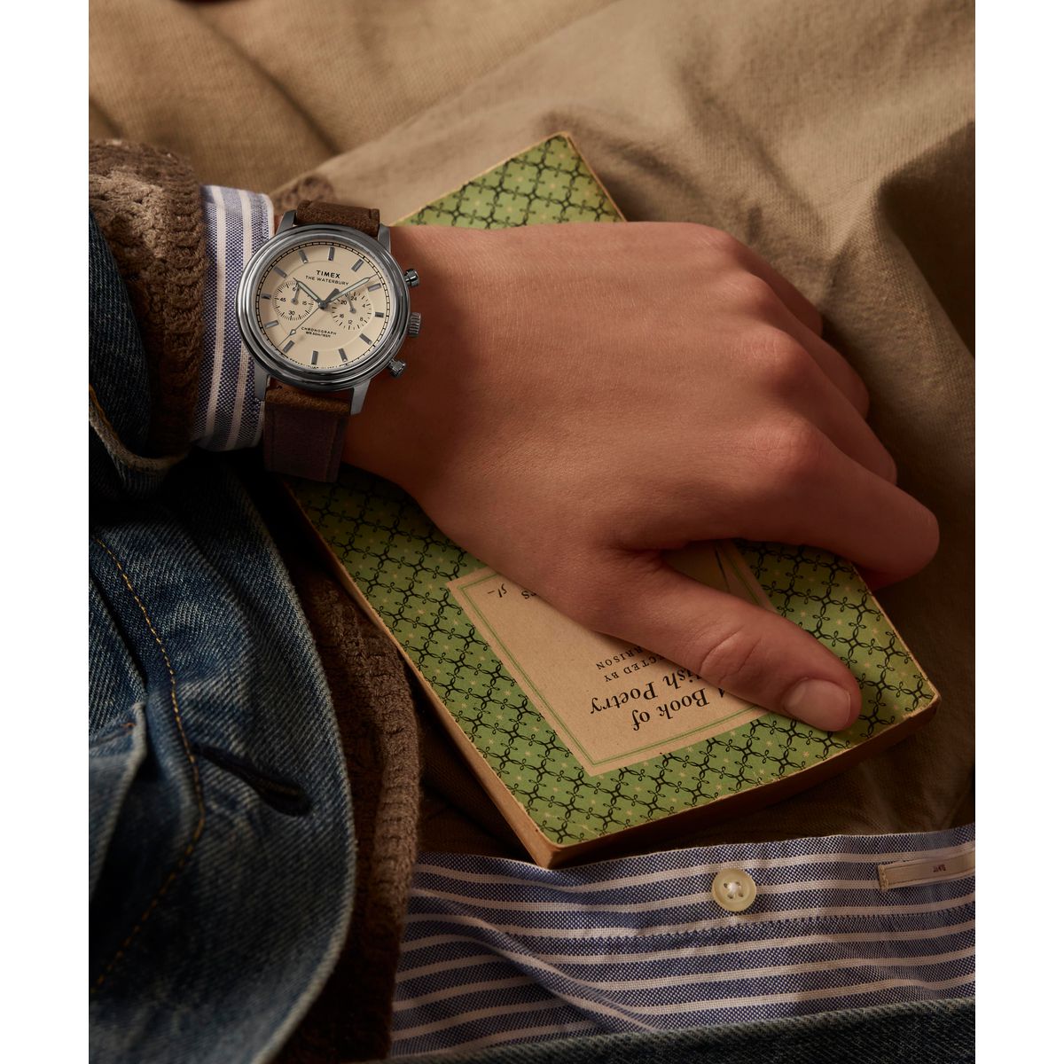 Timex Waterbury de hombre correa de piel – TW2Y23500
