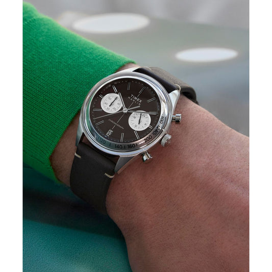 Timex Marlin Jet de hombre correa de cuero – TW2Y24700