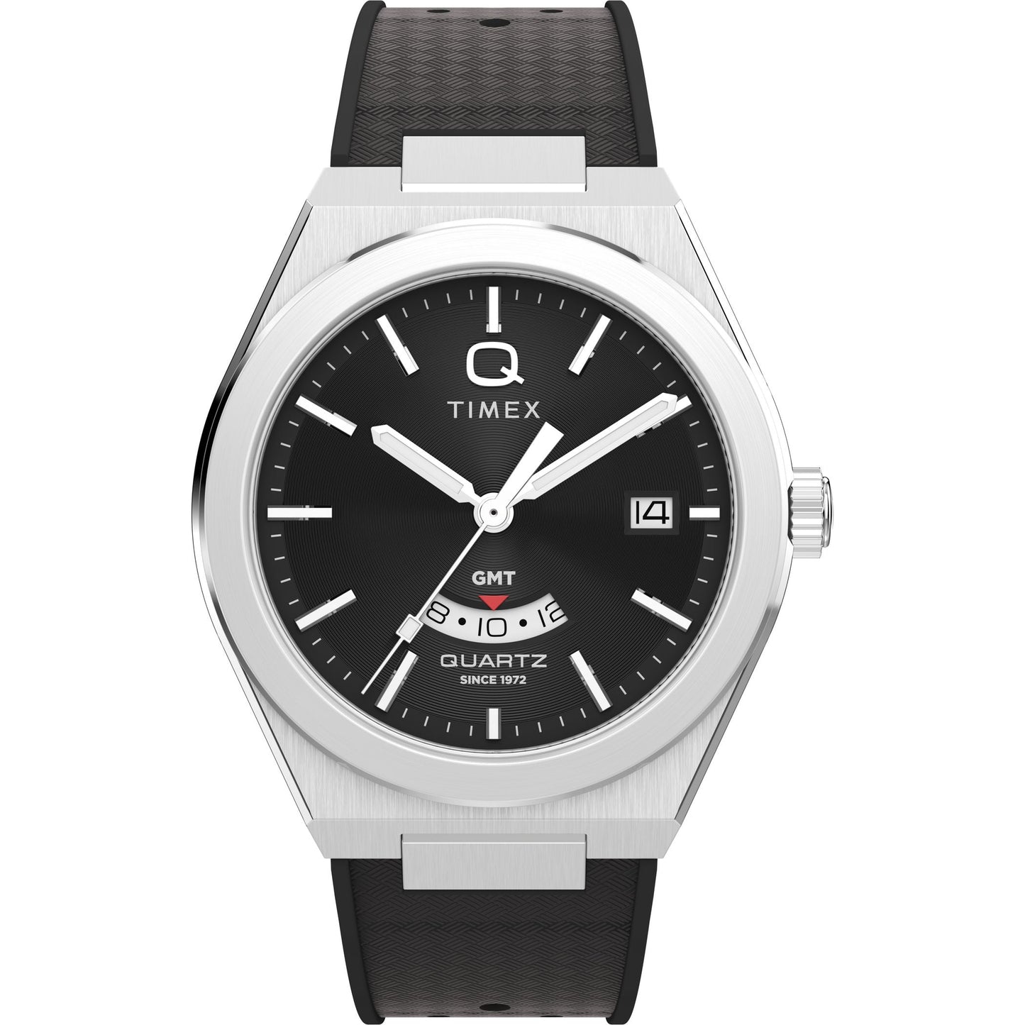 TW2Y24900 Reloj Timex Q Continental de hombre correa de caucho