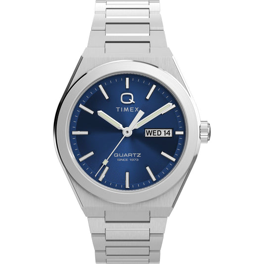 Timex Q Continental de hombre correa de metal – TW2Y25100