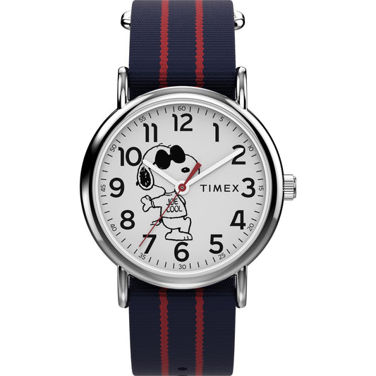 Timex Weekender Peanuts de hombre correa de tela – TW2Y31100