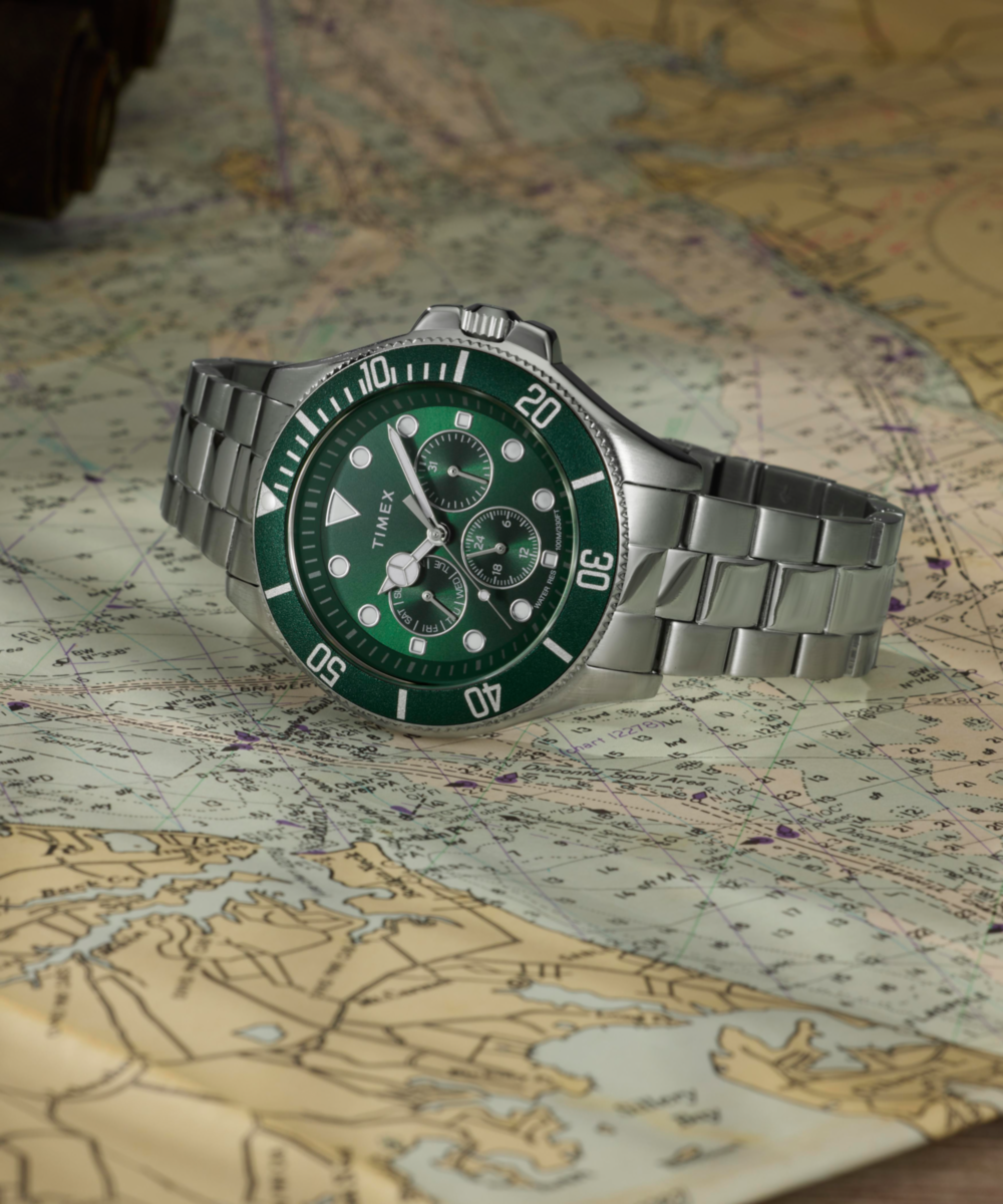 Timex Harborside Coast de hombre correa de metal – TW2Y33200