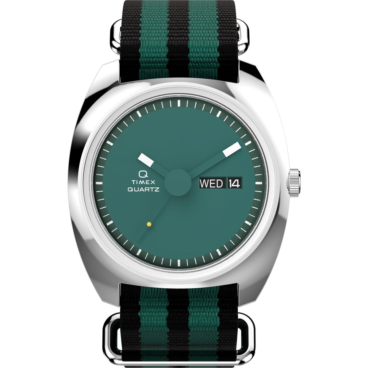 Timex Q Enigma de caballero banda de tela – TW2Y34700