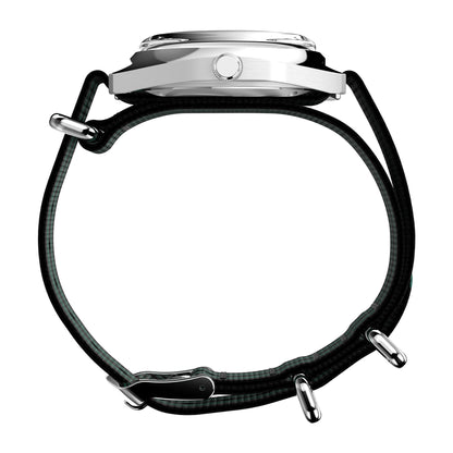 Timex Q Enigma de caballero banda de tela – TW2Y34700