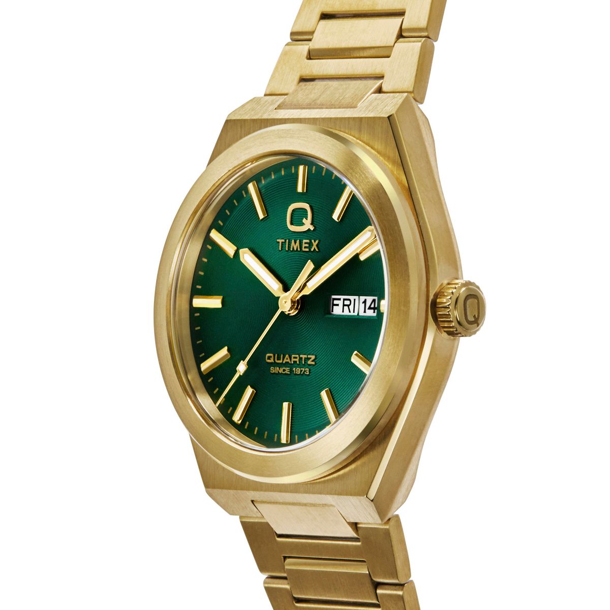 Timex Q de hombre correa de metal – TW2Y35100