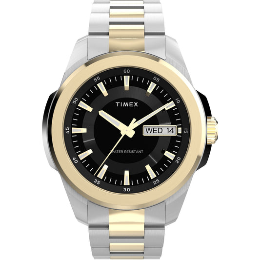 Timex Essex Day and Date de hombre correa de metal – TW2Y35300