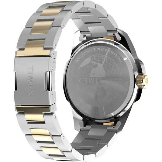 Timex Essex Day and Date de hombre correa de metal – TW2Y35300