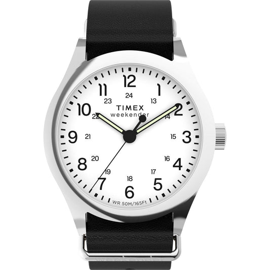 Timex Weekender de hombre correa de cuero – TW2Y35900