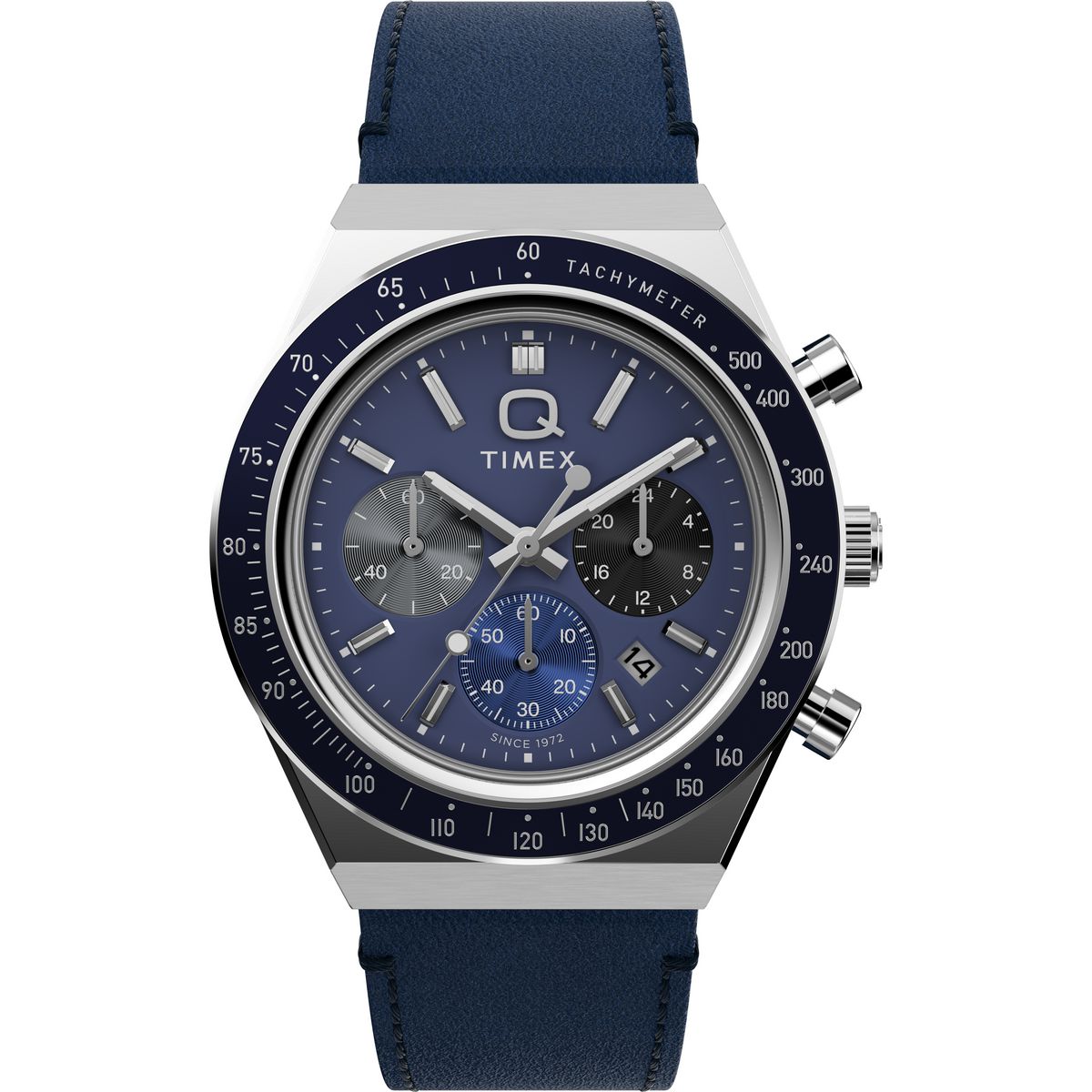 Timex Q de hombre correa de cuero – TW2Y36100