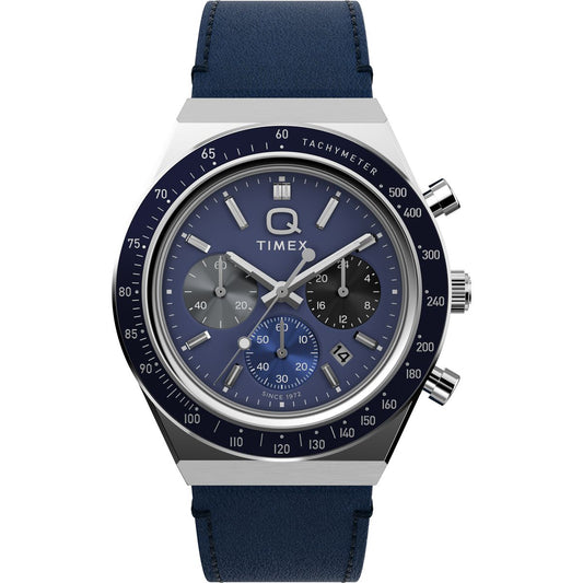 Timex Q de hombre correa de cuero – TW2Y36100