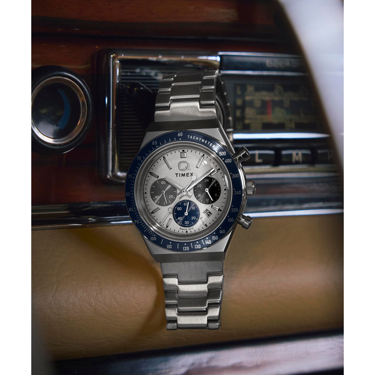 Timex Q de hombre correa de metal – TW2Y36200