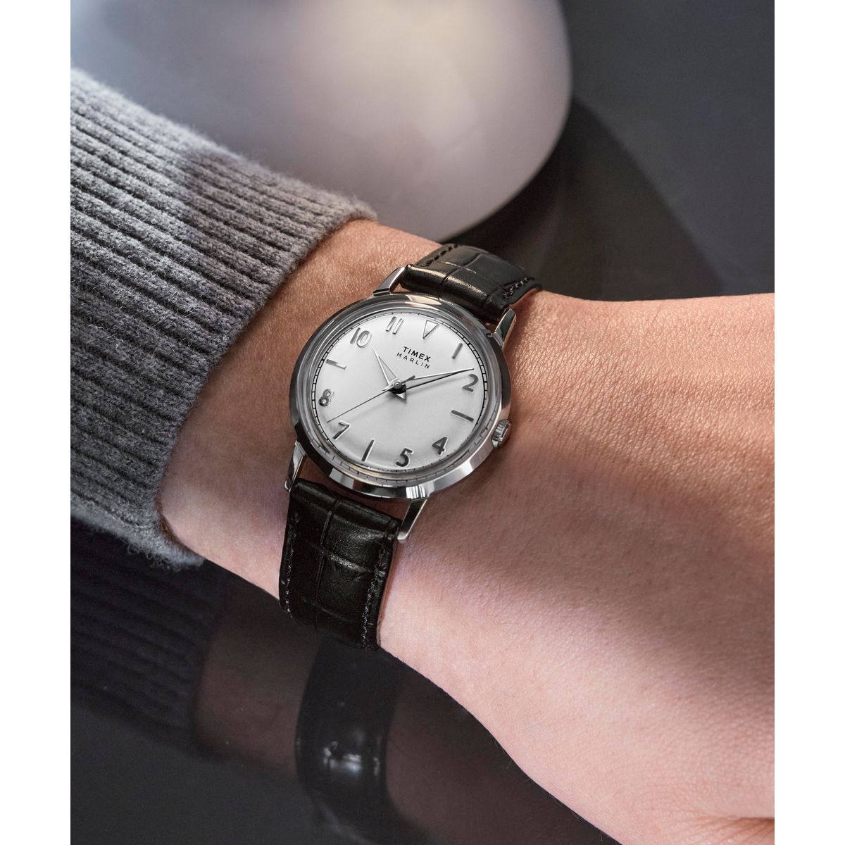 Timex Marlin Unisex banda de piel 34 mm – TW2Y37600
