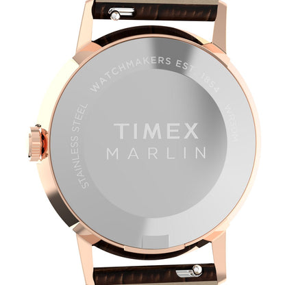 Timex Marlin unisex correa de piel – TW2Y37700