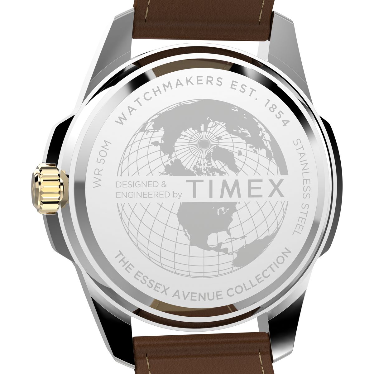Timex Essex de hombre correa de cuero – TW2Y38100
