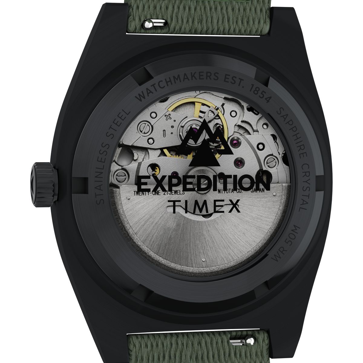Timex Expedition Capstone automático de hombre correa de tela – TW2Y39800