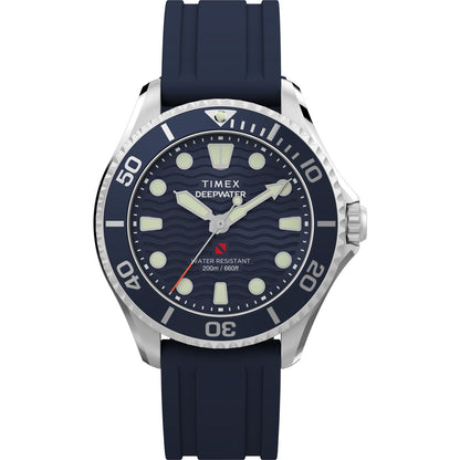 Timex Deepwater Meridian de hombre correa de caucho – TW2Y40300